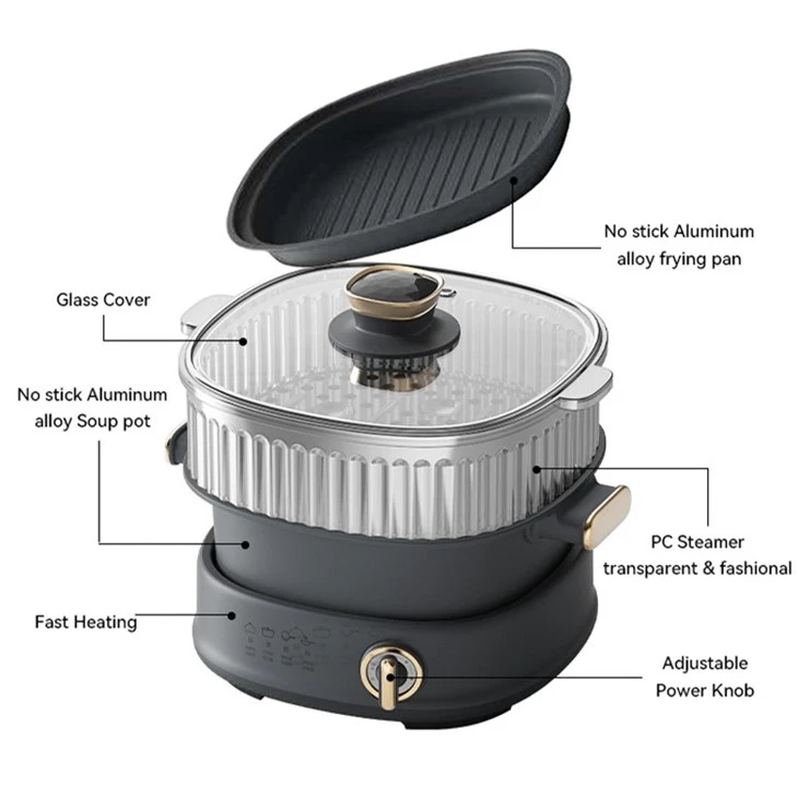 Non Stick Electric Hot Pot